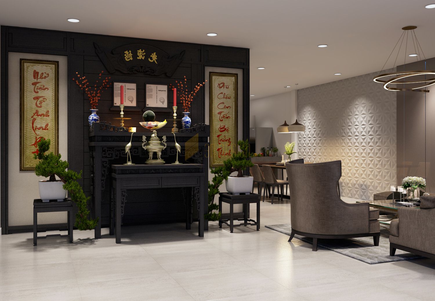 nhà phố phú nhuận - hcm - 3D DESIGN